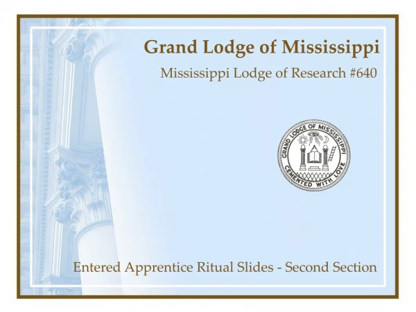 Grand Lodge of Mississippi