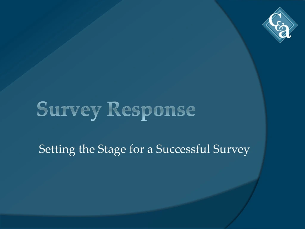 survey response
