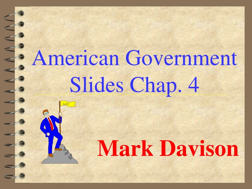 american government slides chap 4