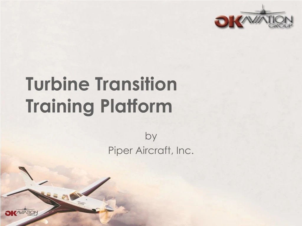 turbine transition training platform