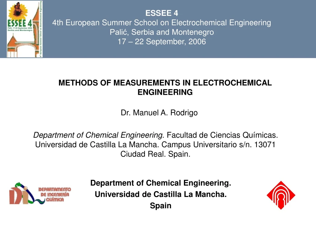 essee 4 4th european summer school