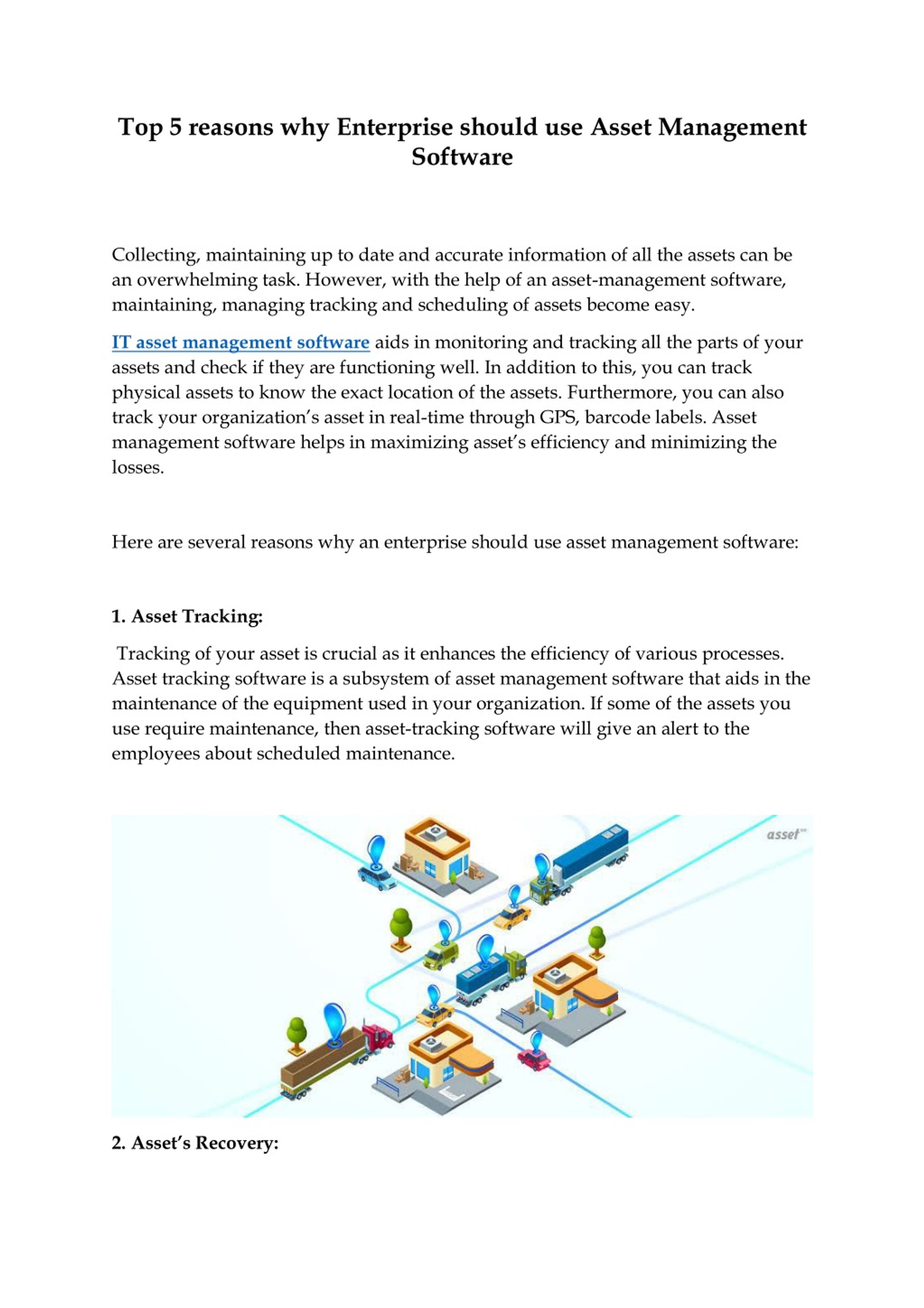 PPT - Top 5 reasons why Enterprise should use Asset Management Software ...