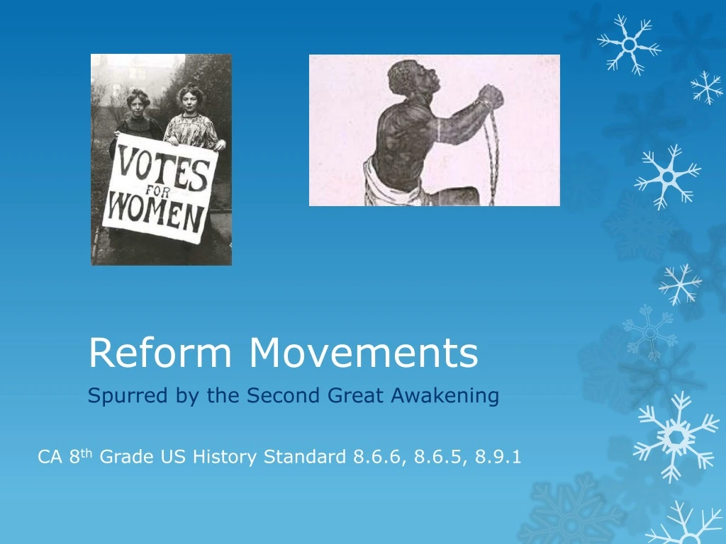 reform movements