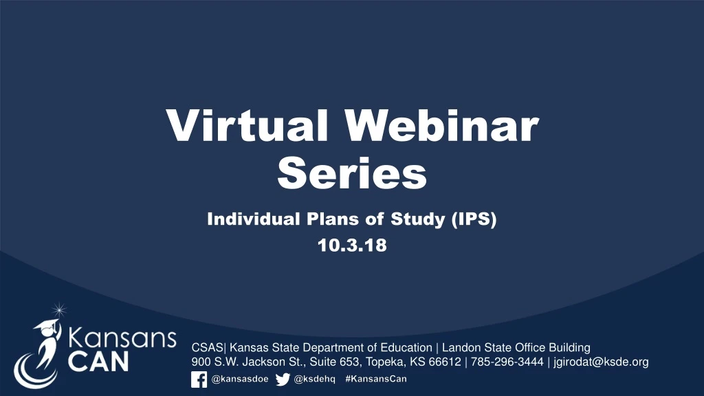 virtual webinar series