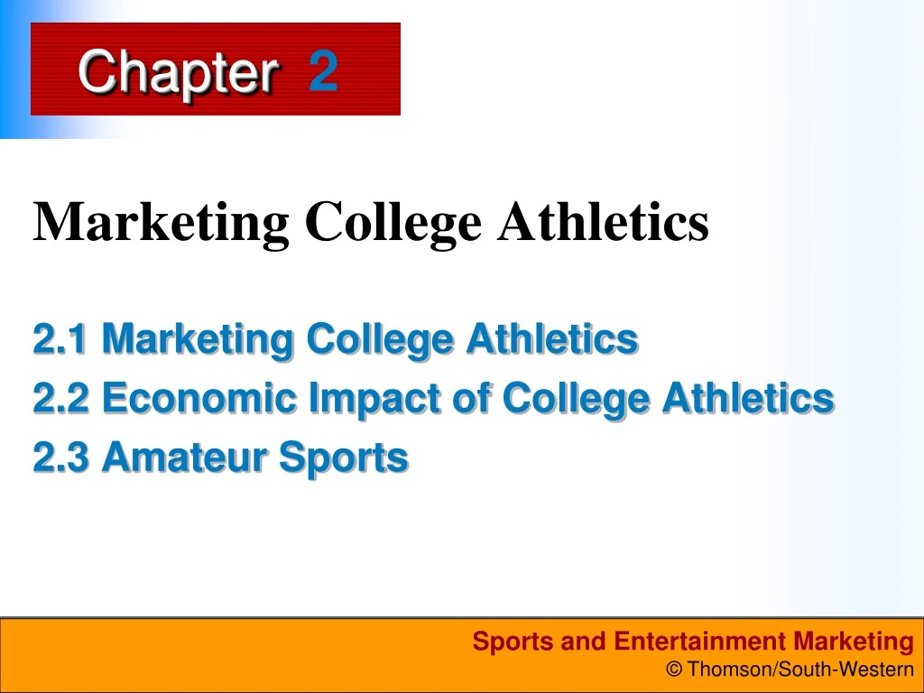 marketing college athletics