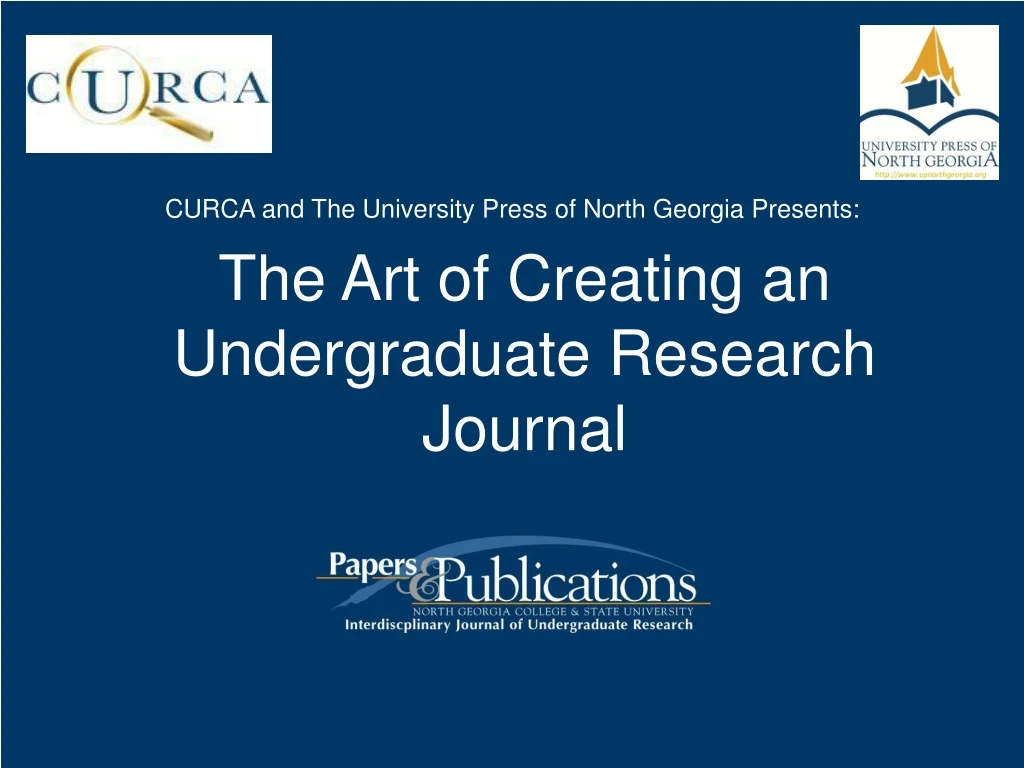 curca and the university press of north georgia