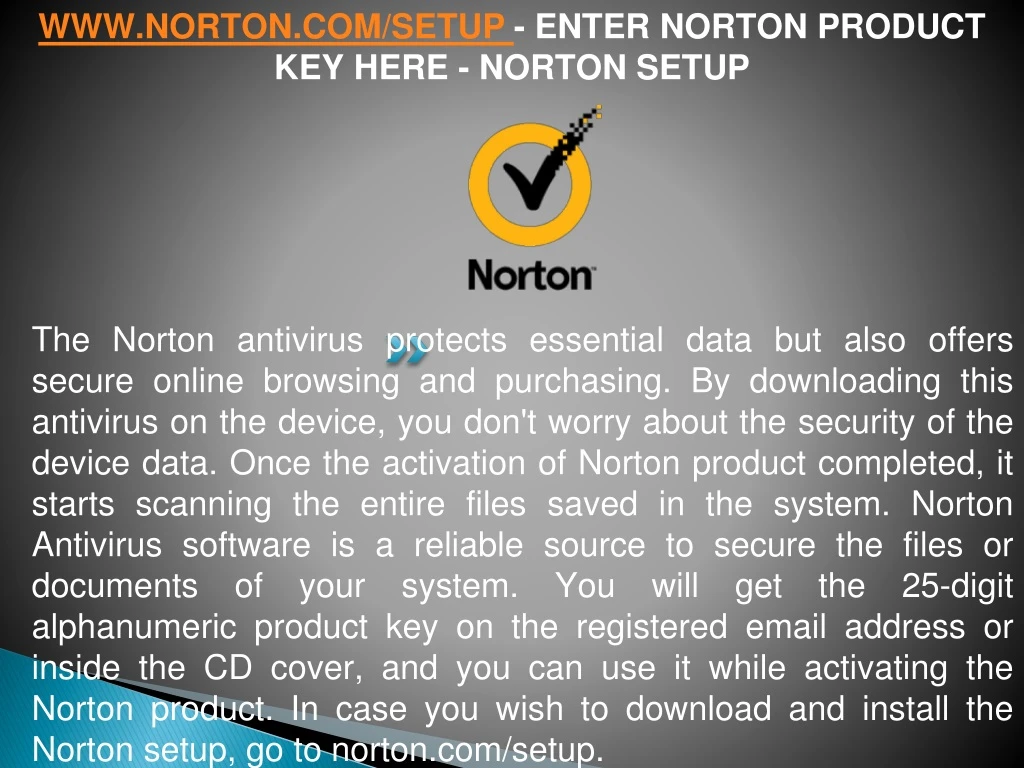 www norton com setup enter norton product