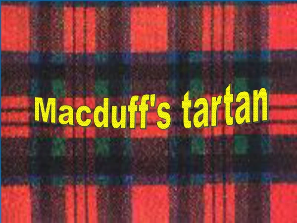 Macduff's tartan