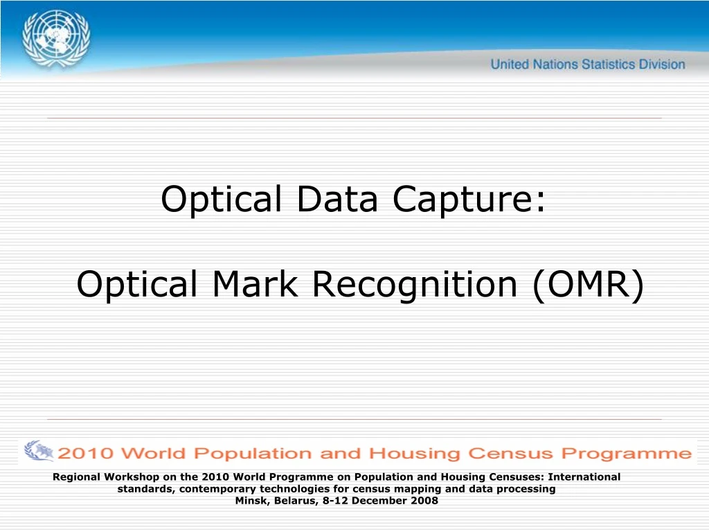 optical data capture optical mark recognition omr