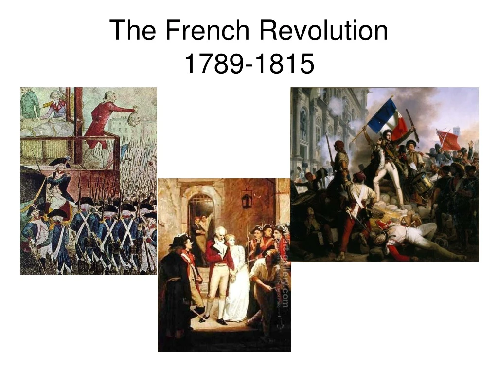 the french revolution 1789 1815