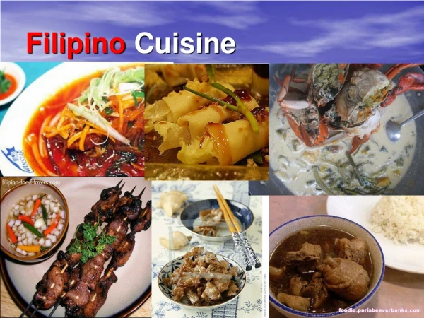 Filipino  Cuisine