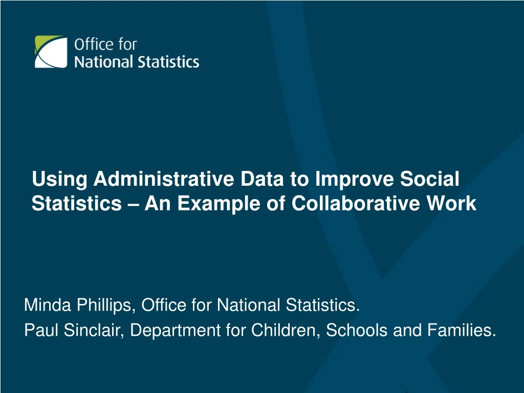 using administrative data to improve social