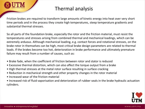 Thermal analysis