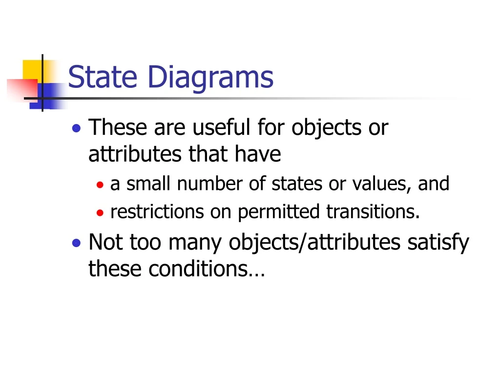 state diagrams