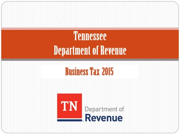 Tennessee  Department of Revenue