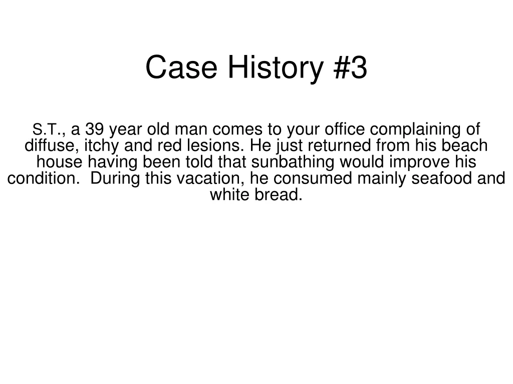 case history 3