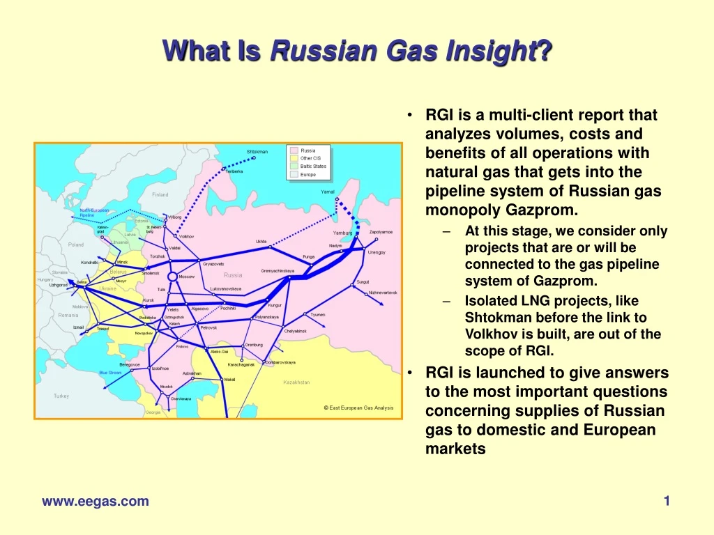 what is russian gas insight