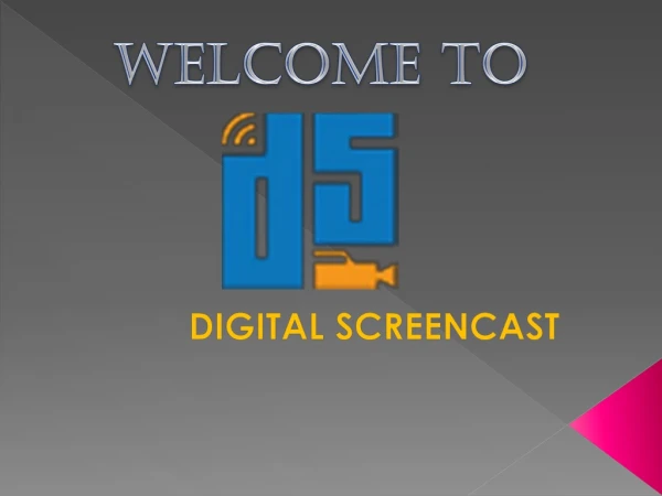 digital screencast