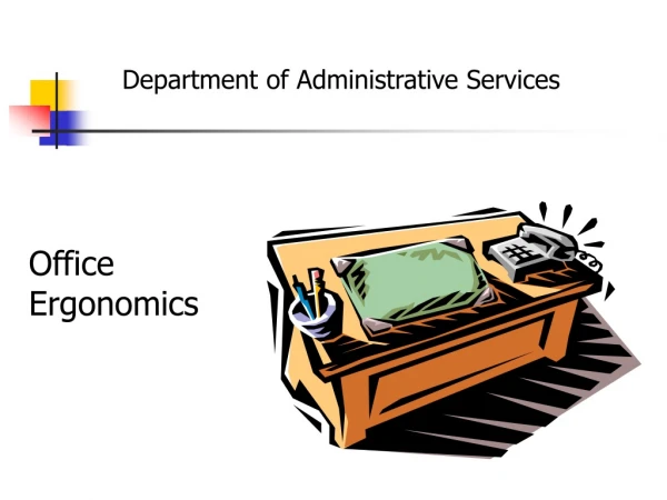 Office Ergonomics