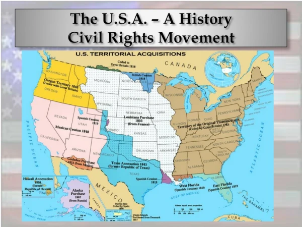 The U.S.A. – A History Civil Rights Movement