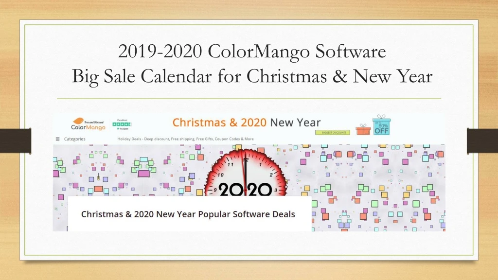 2019 2020 colormango software big sale calendar for christmas new year