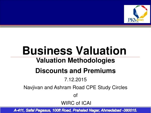 Business Valuation