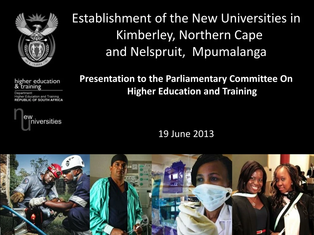 establishment of the new universities