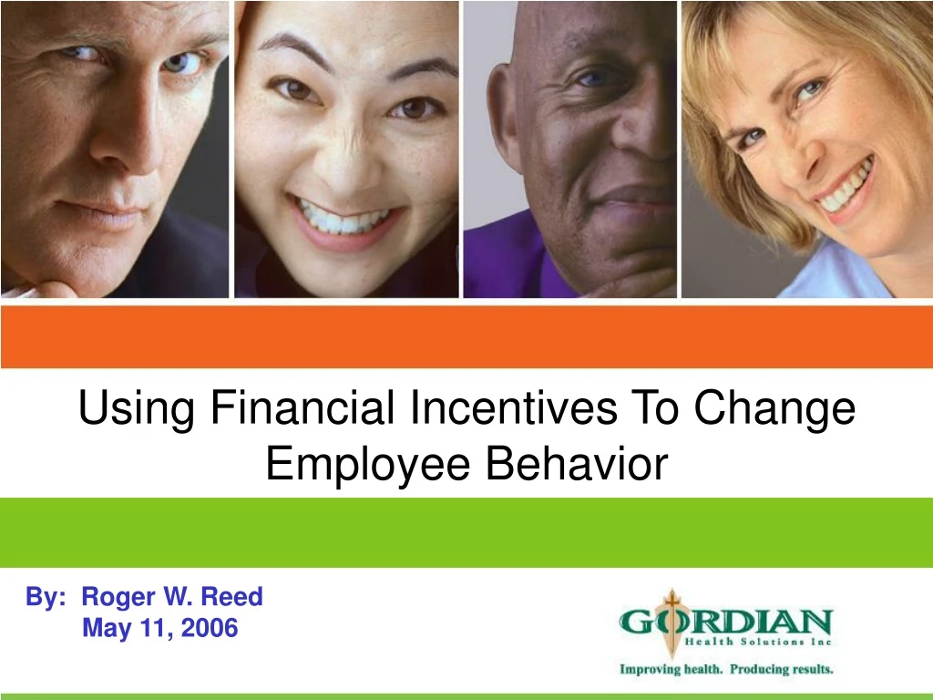 using financial incentives to change employee