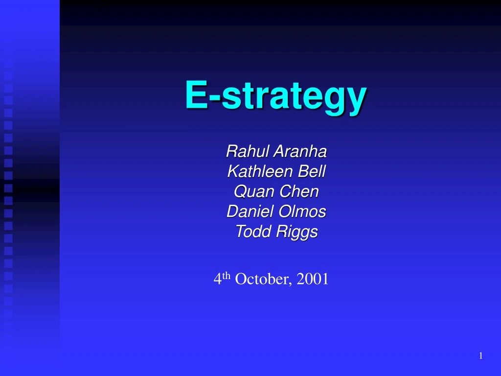 e strategy