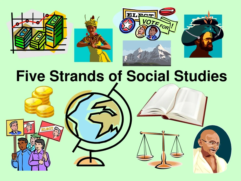 five strands of social studies