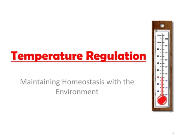 Temperature Regulation