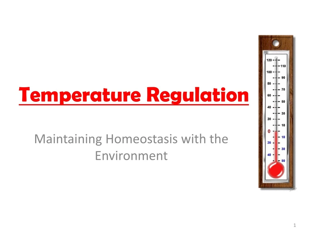 temperature regulation