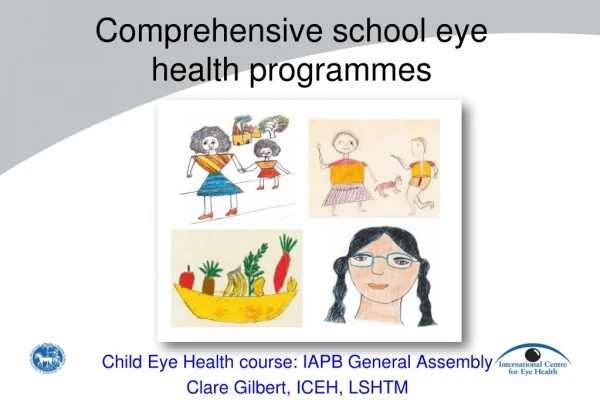 Comprehensive school eye  health programmes