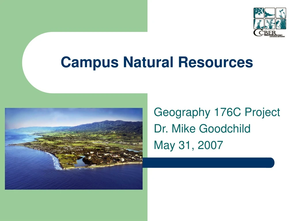 campus natural resources