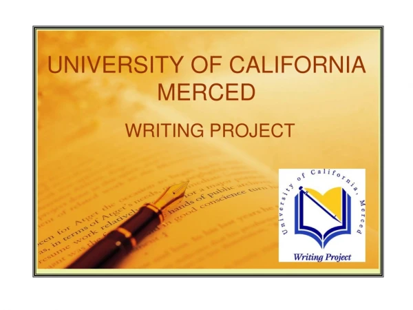 UNIVERSITY OF CALIFORNIA MERCED