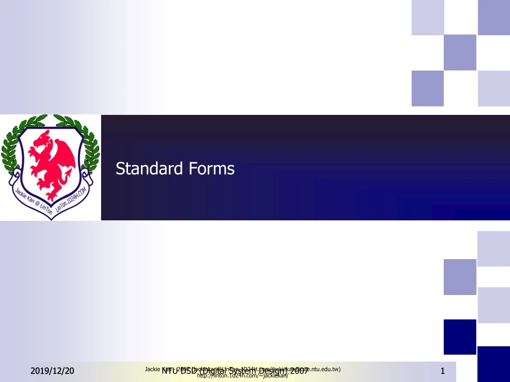 standard forms