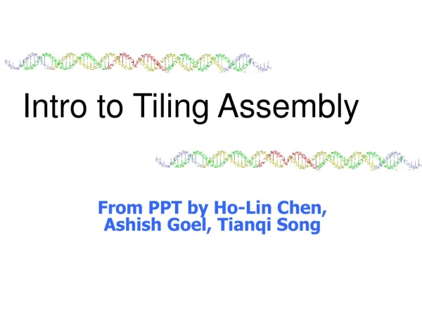From PPT by Ho-Lin Chen,  Ashish Goel ,  Tianqi  Song