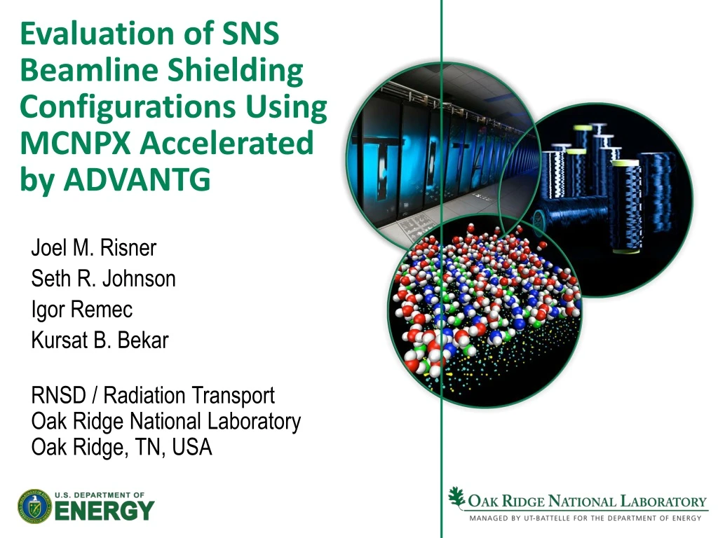 evaluation of sns beamline shielding configurations using mcnpx accelerated by advantg