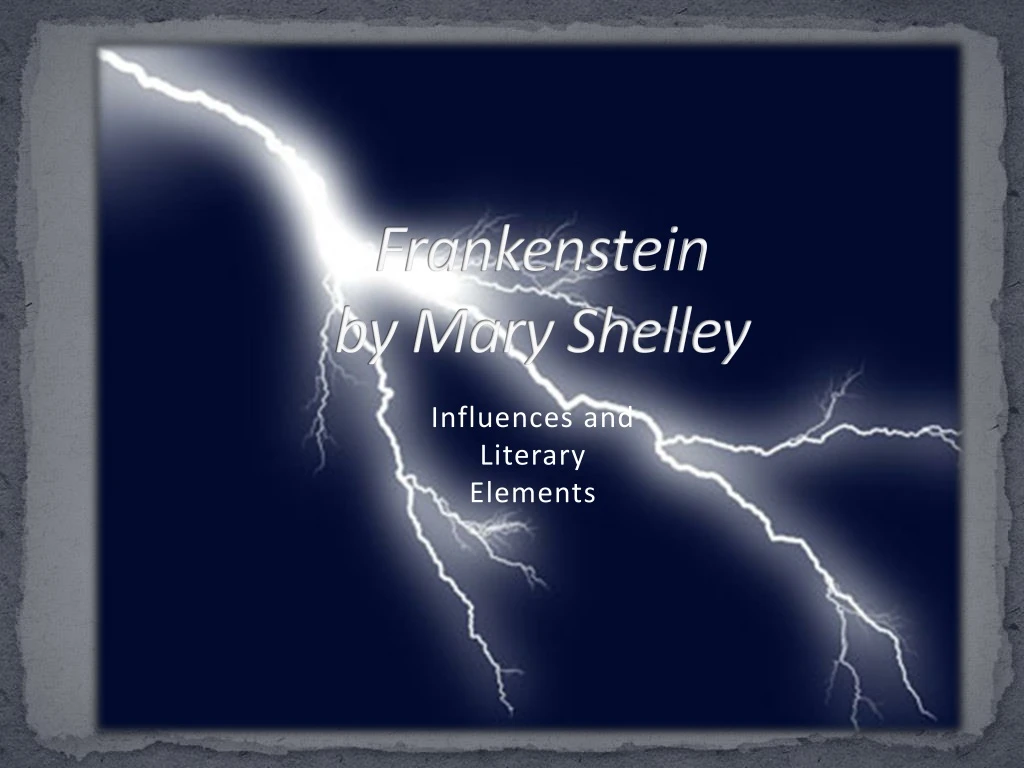 frankenstein by mary shelley