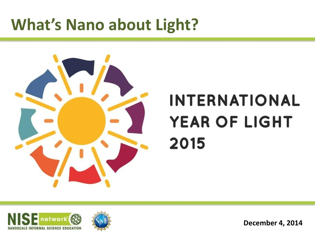 what s nano about light