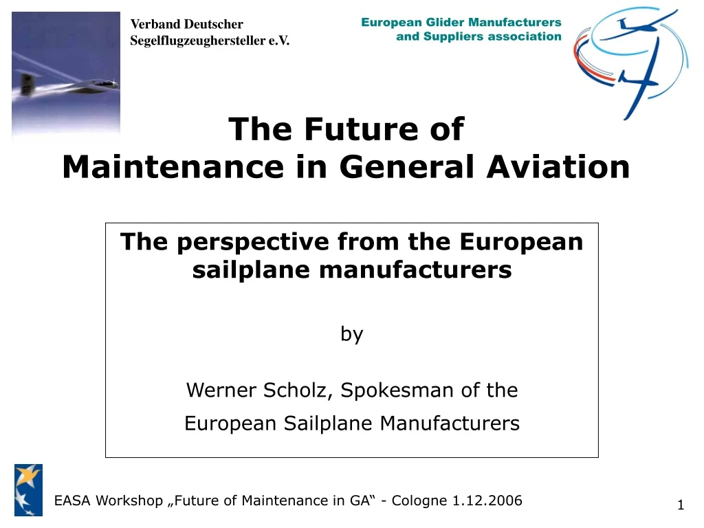 the future of maintenance in general aviation