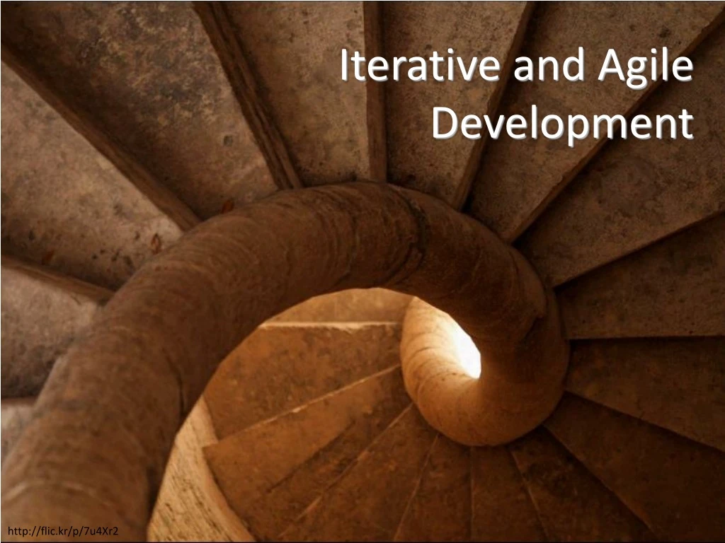 iterative and agile development