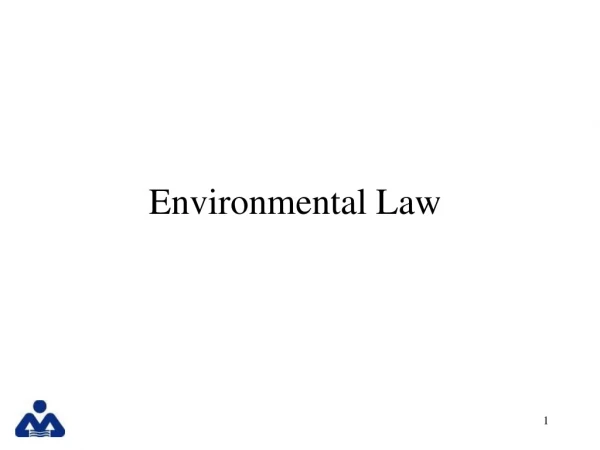 Environmental Law