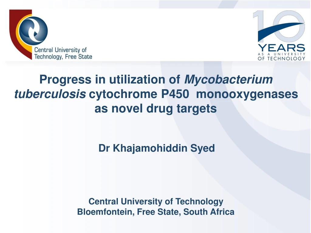 progress in utilization of mycobacterium