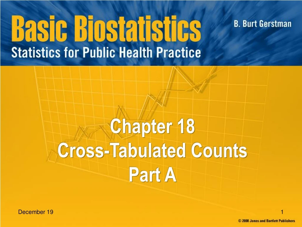chapter 18 cross tabulated counts part a