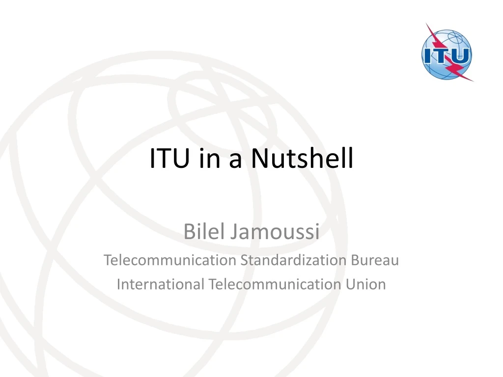 itu in a nutshell