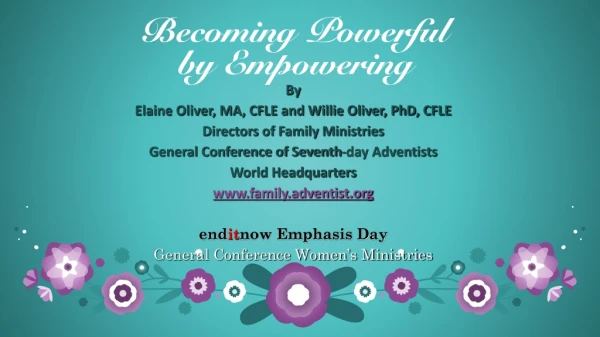 Becoming Powerful  by Empowering
