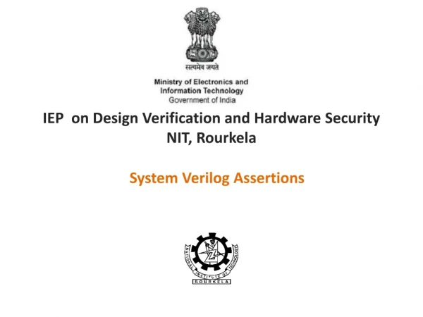 System Verilog Assertions