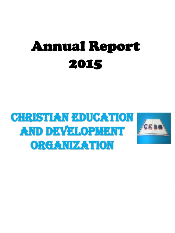 Annual Report 2015