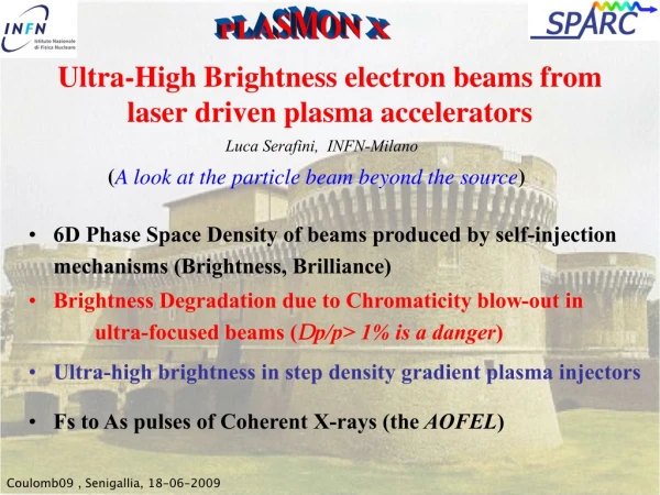 Ultra-High Brightness electron beams from laser driven plasma accelerators